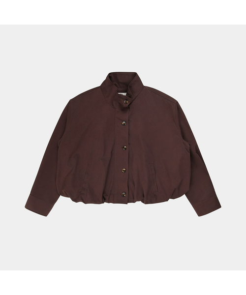 PIGMENT(ピグメント)の「バルーンチェック配色ジャケット (KYJP2605292)(テーラードジャケット・レディース・ブラウン/ネイビー・FREE)」の1枚目の写真