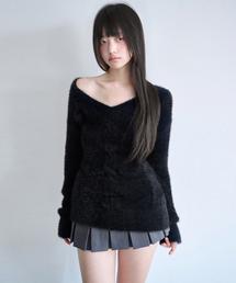 幼児用ルーズニット [BLACK]