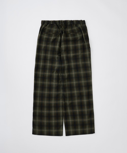 ADAM PATEK(アダムパテック)の「mp15539-brushed shade ombrecheck easytrouser イージーパンツ(AP2628007)(その他パンツ・メンズ・ブラウン/グリーン・1/2)」の18枚目の写真