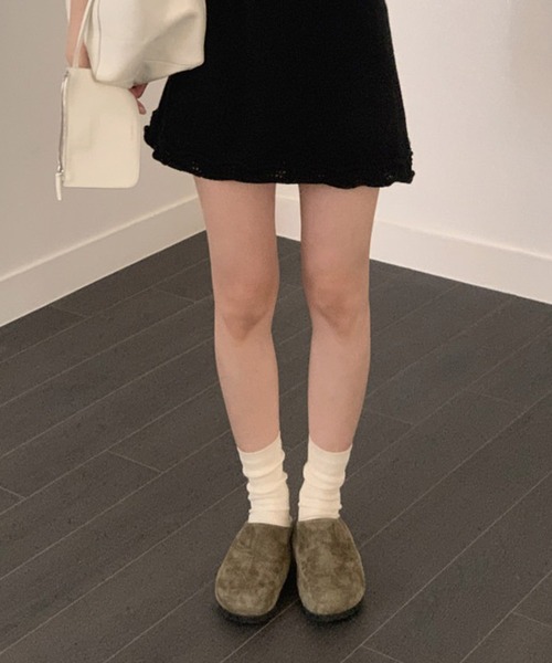 Girly Doll(ガーリードール)の「ニットキャミソールミニ丈ワンピース(ワンピース・レディース・ブラック/グレー/ホワイト・FREE)」の13枚目の写真