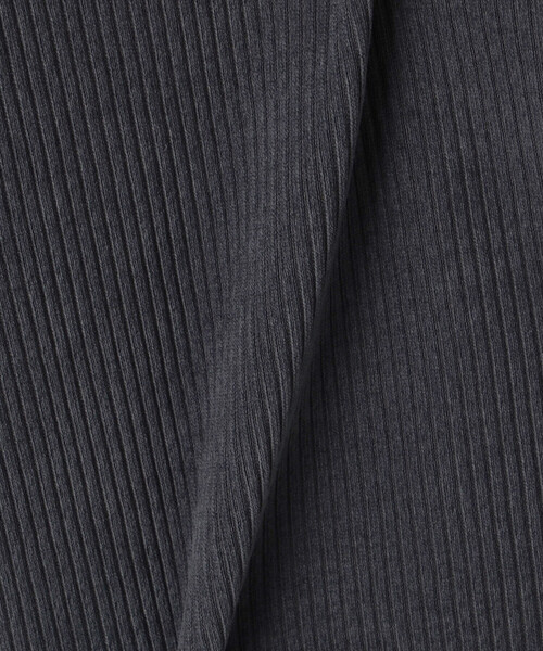 COMME CA ISM(コムサイズム)の「カットコール ハーフジップ(Tシャツ/カットソー・メンズ・ブラック/チャコール/ホワイト・L/M)」の12枚目の写真