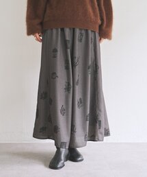 BEARDSLEY | モチーフプリントサルエルバギー(その他パンツ)