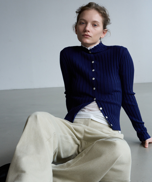 LYNTE(リンテ)の「コットンレスパンツ(その他パンツ・レディース・ベージュ/ブルー・SMALL/MEDIUM)」の6枚目の写真