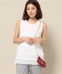 LOVELESS | 【LOVELESS】WOMENS レースコンビタンクブラウス(シャツ/ブラウス)