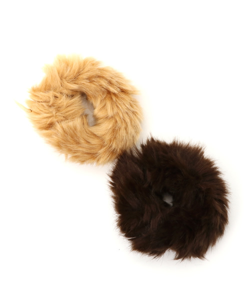 WEGO(ウィゴー)の「WEGO/ファーシュシュセット(ヘアゴム・レディース・その他1/その他2/その他3/その他4・FREE)」の3枚目の写真