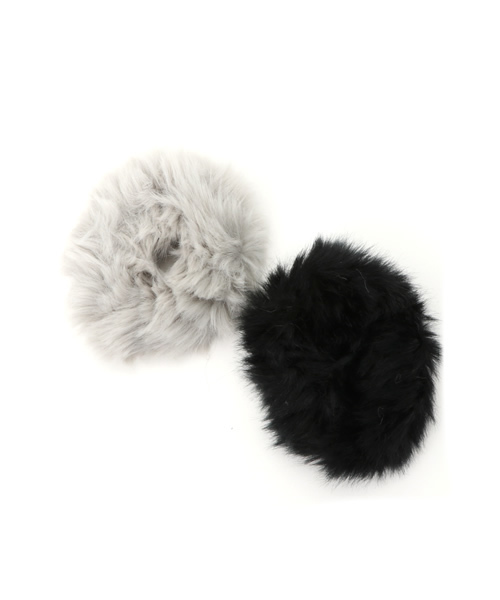 WEGO(ウィゴー)の「WEGO/ファーシュシュセット(ヘアゴム・レディース・その他1/その他2/その他3/その他4・FREE)」の4枚目の写真