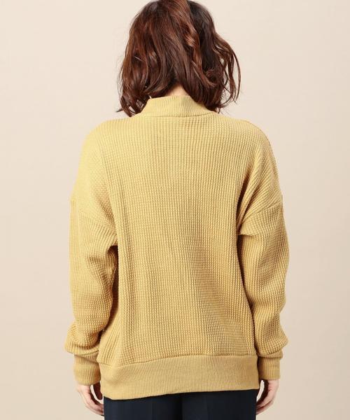 Champion（チャンピオン）の「＜Champion＞ワッフルプルオーバー（ニット/セーター・レディース・ホワイト/ベージュ/ネイビー・MEDIUM）」の4枚目の写真