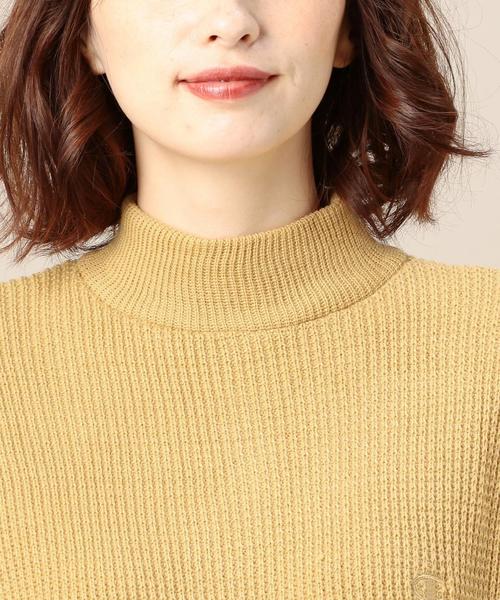 Champion（チャンピオン）の「＜Champion＞ワッフルプルオーバー（ニット/セーター・レディース・ホワイト/ベージュ/ネイビー・MEDIUM）」の8枚目の写真