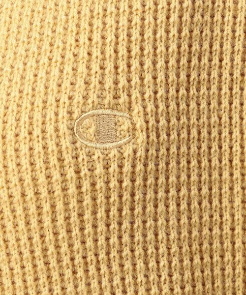 Champion（チャンピオン）の「＜Champion＞ワッフルプルオーバー（ニット/セーター・レディース・ホワイト/ベージュ/ネイビー・MEDIUM）」の10枚目の写真