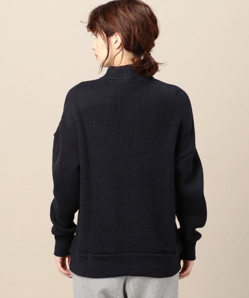 Champion（チャンピオン）の「＜Champion＞ワッフルプルオーバー（ニット/セーター・レディース・ホワイト/ベージュ/ネイビー・MEDIUM）」の14枚目の写真