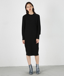 MOUSSY | RIB SHOULDER BUTTON OP(ワンピース)