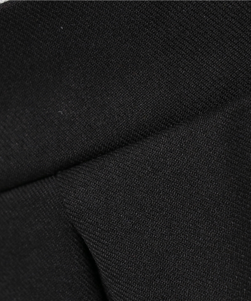 PUNYUS（プニュズ）の「ボックスプリーツミニスカート（スカート・レディース・ダークグリーン/ワイン/ブラック・2/3/1/4）」の10枚目の写真