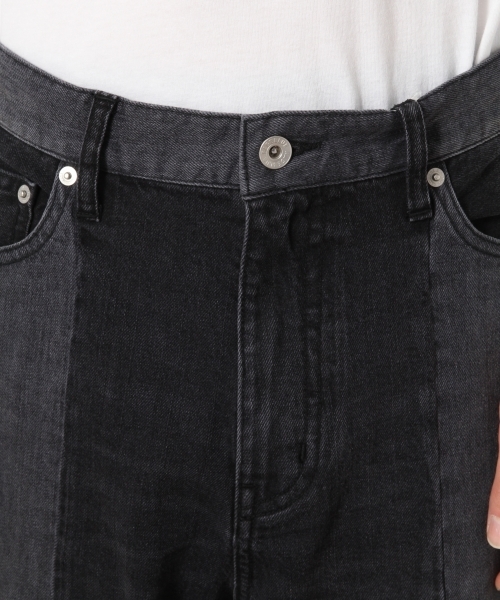 RAGEBLUE（レイジブルー）の「【コーンミルズ社製デニム使用】リメイクデニムパンツ/748636（デニムパンツ・メンズ・グレー系その他/ブルー・LARGE/MEDIUM）」の15枚目の写真