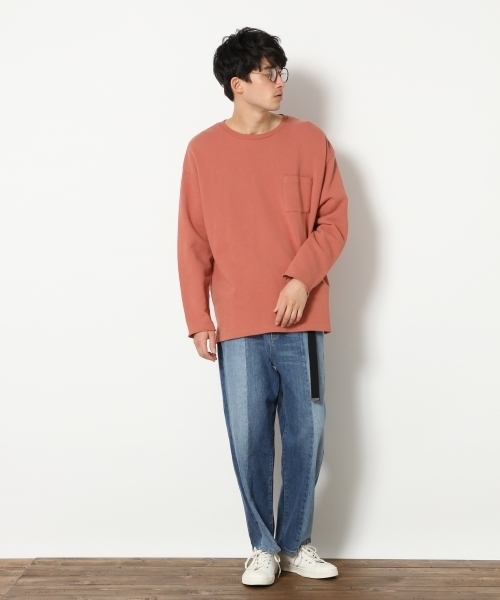 RAGEBLUE（レイジブルー）の「【コーンミルズ社製デニム使用】リメイクデニムパンツ/748636（デニムパンツ・メンズ・グレー系その他/ブルー・LARGE/MEDIUM）」の19枚目の写真