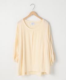 coen | 綿麻ワイドプルオーバー(Tシャツ/カットソー)