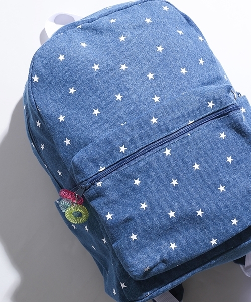 WEGO(ウィゴー)の「WEGO/チャーム付きデイパック(バックパック/リュック・レディース・ブラック/ピンク/レッド/その他4/パープル/その他1/その他2/その他3・FREE)」の6枚目の写真