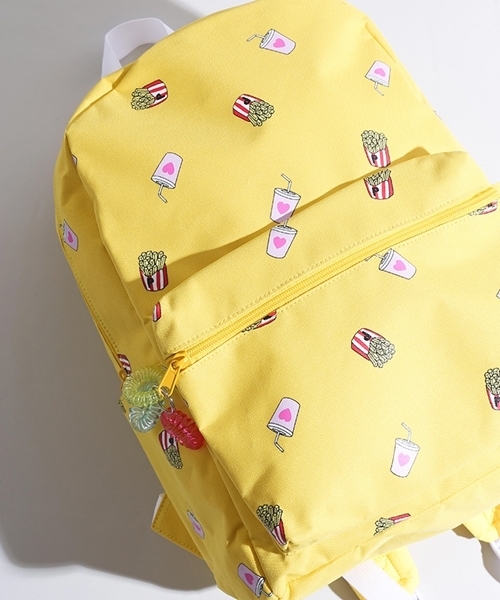 WEGO(ウィゴー)の「WEGO/チャーム付きデイパック(バックパック/リュック・レディース・ブラック/ピンク/レッド/その他4/パープル/その他1/その他2/その他3・FREE)」の7枚目の写真