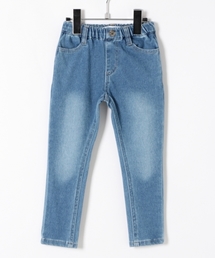 GLOBAL WORK | 【キッズ】カットデニムスキニーパンツ17FW/764992(デニムパンツ)