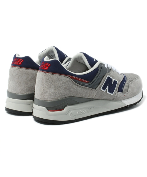 NEW BALANCE（ニューバランス）の「CM 997 H ハイブリッド（スニーカー・メンズ・グレー・26.5cm/27cm/27.5cm/28cm/28.5cm）」の4枚目の写真