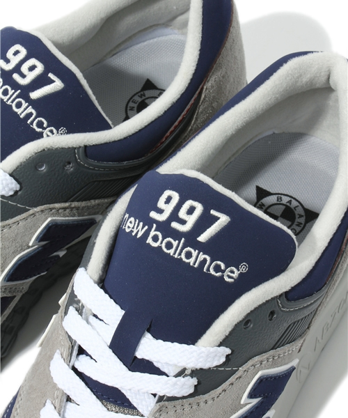 NEW BALANCE（ニューバランス）の「CM 997 H ハイブリッド（スニーカー・メンズ・グレー・26.5cm/27cm/27.5cm/28cm/28.5cm）」の6枚目の写真
