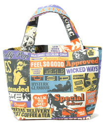 HYSTERIC GLAMOUR ヒステリックグラマー 総柄 トートバッグ HYSTERIC GLAMOUR（ヒステリックグラマー）の「HYS STORE SIGNS