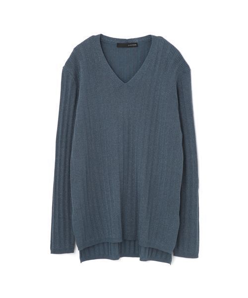 22 OCTOBRE（ヴァンドゥ－オクトーブル）の「ラメシンプルニット（ニット/セーター・レディース・グレー/ブラウン/ブルー・2）」の15枚目の写真