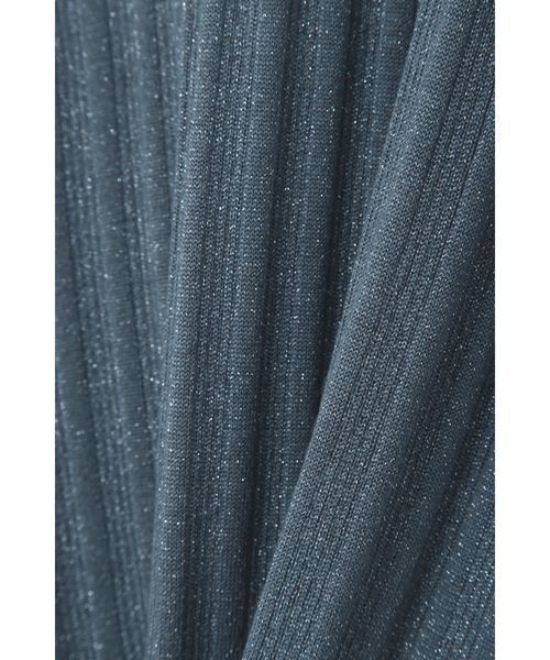 22 OCTOBRE（ヴァンドゥ－オクトーブル）の「ラメシンプルニット（ニット/セーター・レディース・グレー/ブラウン/ブルー・2）」の9枚目の写真