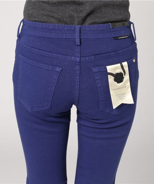 MARIEBELLE　JEAN（マリベルジーン）の「タイトストレート カラーパンツ MISTY(ミスティー)（その他パンツ・レディース・スモークピンク/パープル/カーキ/ブルー/グリーン/ボルドー/マスタード/ダークオレンジ・23inch/24inch/25inch/26inch/27inch/28inch）」の14枚目の写真