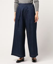 un dix cors | フロントタックワイドPT(デニムパンツ)