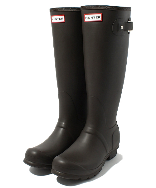 BEAUTY&YOUTH UNITED ARROWS(ビューティーアンドユースユナイテッドアローズ)の「BY HUNTER ORIGNAL TALL 1◆(レインシューズ・レディース・ブラック/ネイビー/ダークブラウン/レッド・3/4/5/6)」の1枚目の写真