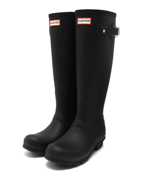 BEAUTY&YOUTH UNITED ARROWS(ビューティーアンドユースユナイテッドアローズ)の「BY HUNTER ORIGNAL TALL 1◆(レインシューズ・レディース・ブラック/ネイビー/ダークブラウン/レッド・3/4/5/6)」の2枚目の写真
