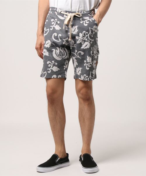 BILLABONG(ビラボン)の「BILLABONG メンズ 【SURFPLUS】 HAWAIIAN PT SHORTS ウォークパンツ/ショートパンツ(その他パンツ・メンズ・チャコールグレー/ブルー/アーミー・MEDIUM/LARGE)」の2枚目の写真