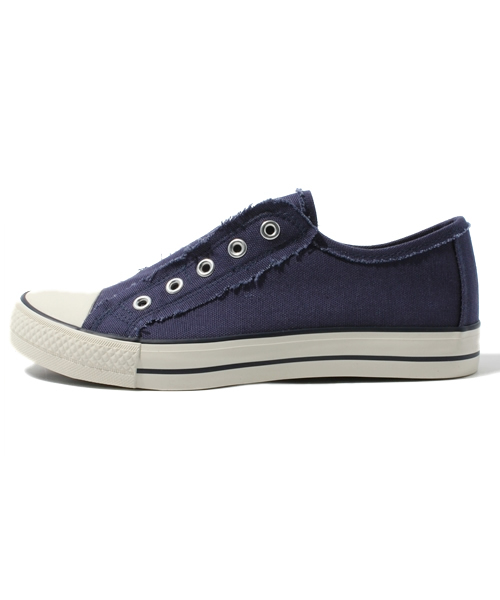 coen(コーエン)の「マリンキャンバススニーカー13SS(スニーカー・レディース・ホワイト/コバルトブルー/ネイビー・MEDIUM/LARGE)」の4枚目の写真