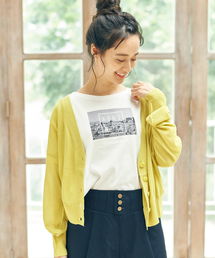 earth music&ecology | Vネックニットカーディガン(カーディガン/ボレロ)