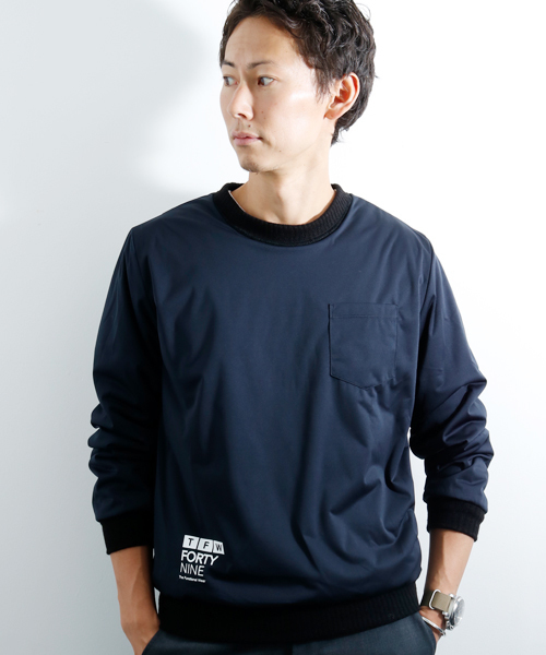 TFW49（ティーエフダブリュー）の「REVERSIBLE CREW NECK KNIT（ニット