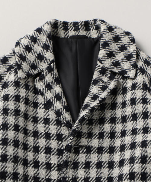Camoshita(カモシタ)の「<Camoshita UNITED ARROWS(カモシタ ユナイテッドアローズ)> シェパードチェック コート(その他アウター・メンズ・グレー・50/44/46/48)」の8枚目の写真