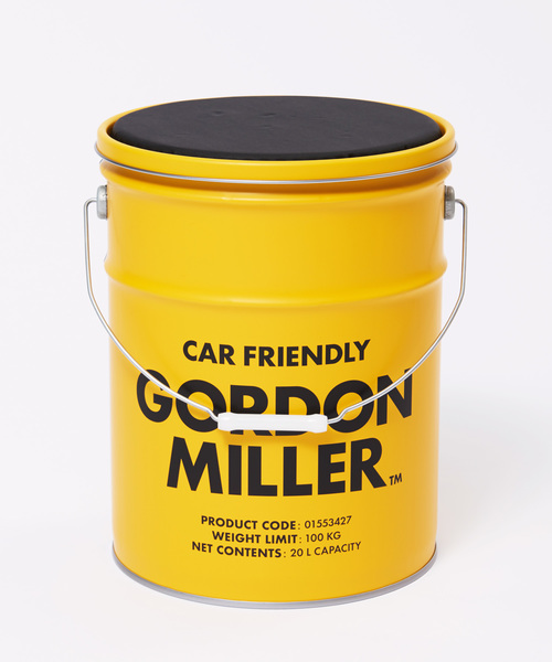 GORDON MILLER（ゴードンミラー） ペール缶 収納型スツール 20L