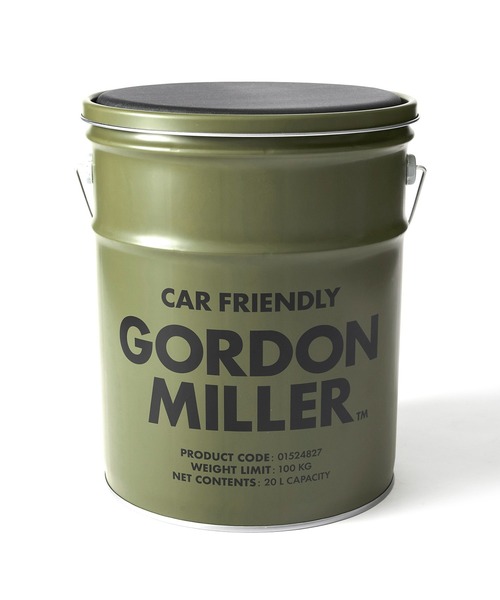 GORDON MILLER（ゴードンミラー） ペール缶 収納型スツール 20L