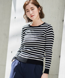 RIVE DROITE | ランダムリブクルーネックニット(ニット/セーター)