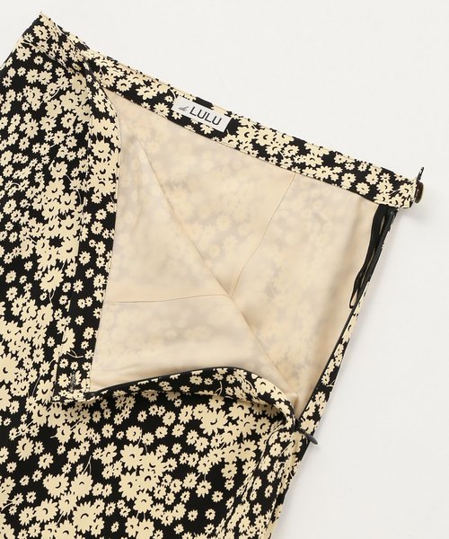 新品 edit for lulu abcフラワーバイアスマキシスカート EDIT. FOR LULU（エディットフォールル）の「abc フラワー