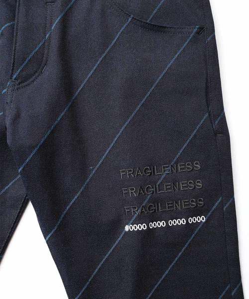 SHAREEF(シャリーフ)の「BIAS LINE SKINNY(その他パンツ・メンズ・ブラック/ネイビー/オレンジ・1/2/3)」の7枚目の写真