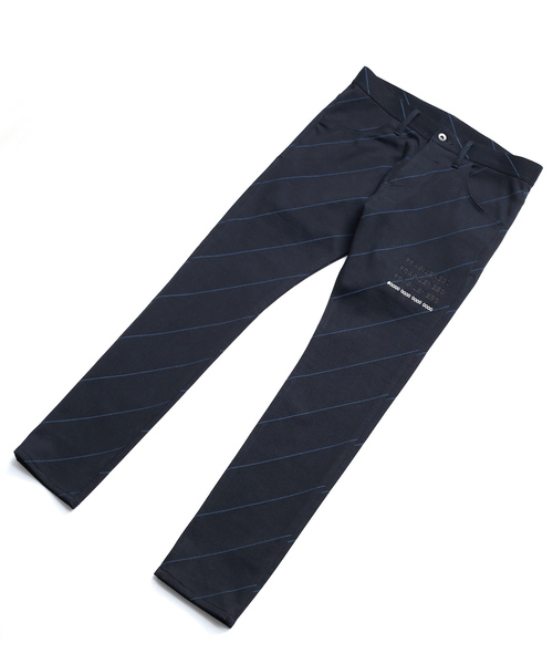 SHAREEF(シャリーフ)の「BIAS LINE SKINNY(その他パンツ・メンズ・ブラック/ネイビー/オレンジ・1/2/3)」の12枚目の写真