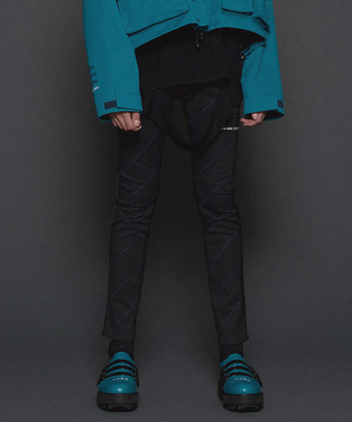 SHAREEF(シャリーフ)の「BIAS LINE SKINNY(その他パンツ・メンズ・ブラック/ネイビー/オレンジ・1/2/3)」の19枚目の写真