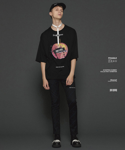 SHAREEF(シャリーフ)の「BIAS LINE SKINNY(その他パンツ・メンズ・ブラック/ネイビー/オレンジ・1/2/3)」の21枚目の写真