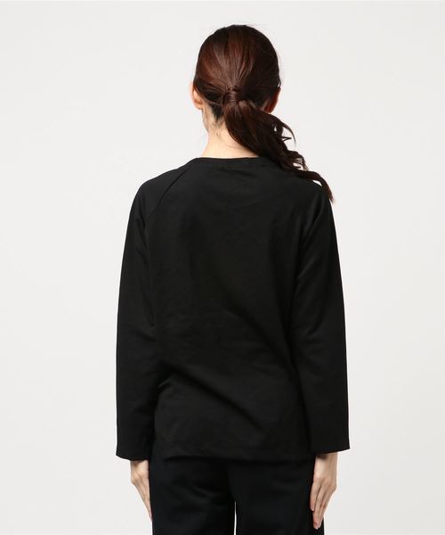 VIBGYOR Women(ヴィブジョー ウィメン)の「スムースポンチ BIGプルオーバー (LC)(Tシャツ/カットソー・レディース・ブラック/ブラウン/テラコッタ・FREE)」の5枚目の写真