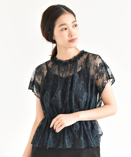 kaene（カエン）の「レース×キャミオールインワン（つなぎ