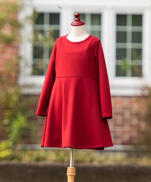 Catherine Cottage（キャサリンコテージ）の「白襟ワンピース（ワンピース・キッズ・ブラック/ネイビー/レッド/ライラック・110/120/130/140/150/160）」の6枚目の写真