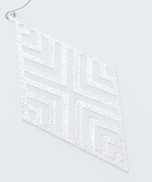 カヤ（カヤ）の「【カヤ】透かしダイヤピアス（ピアス（両耳用）・レディース・ブラック/ゴールド/シルバー・FREE）」の7枚目の写真