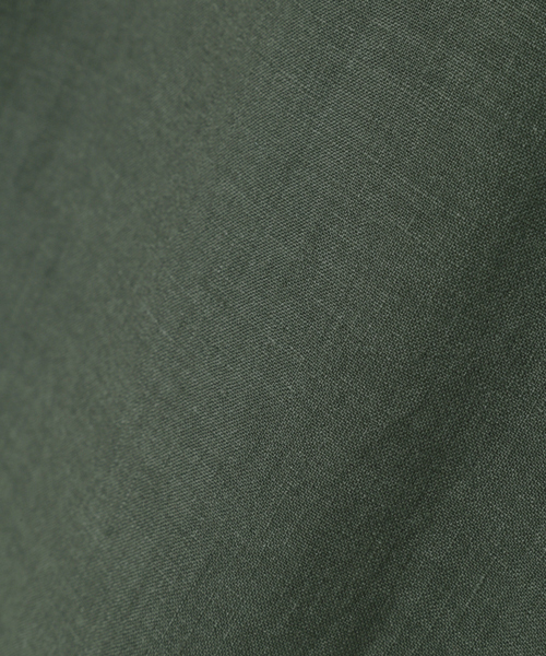MARGARET HOWELL（マーガレットハウエル）の「SOFT LINEN（シャツ/ブラウス・レディース・ホワイト/レッド系その他/チャコール・1/2）」の12枚目の写真