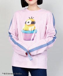 DING | DING/MINIONS cupcakeロングTシャツ(Tシャツ/カットソー)
